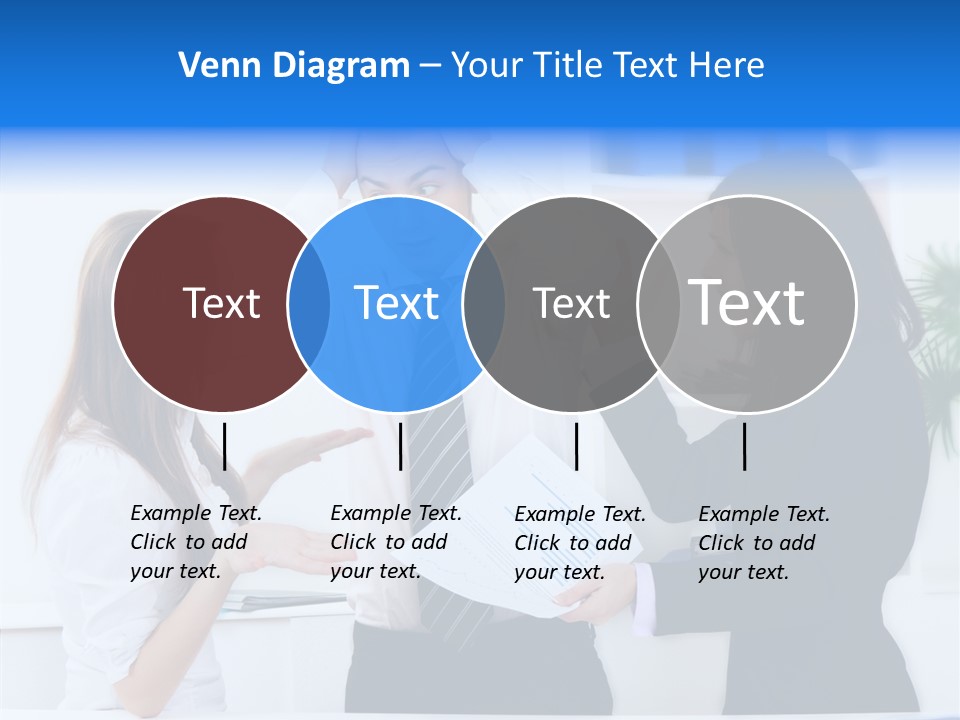 Executive Desk Problem PowerPoint Template