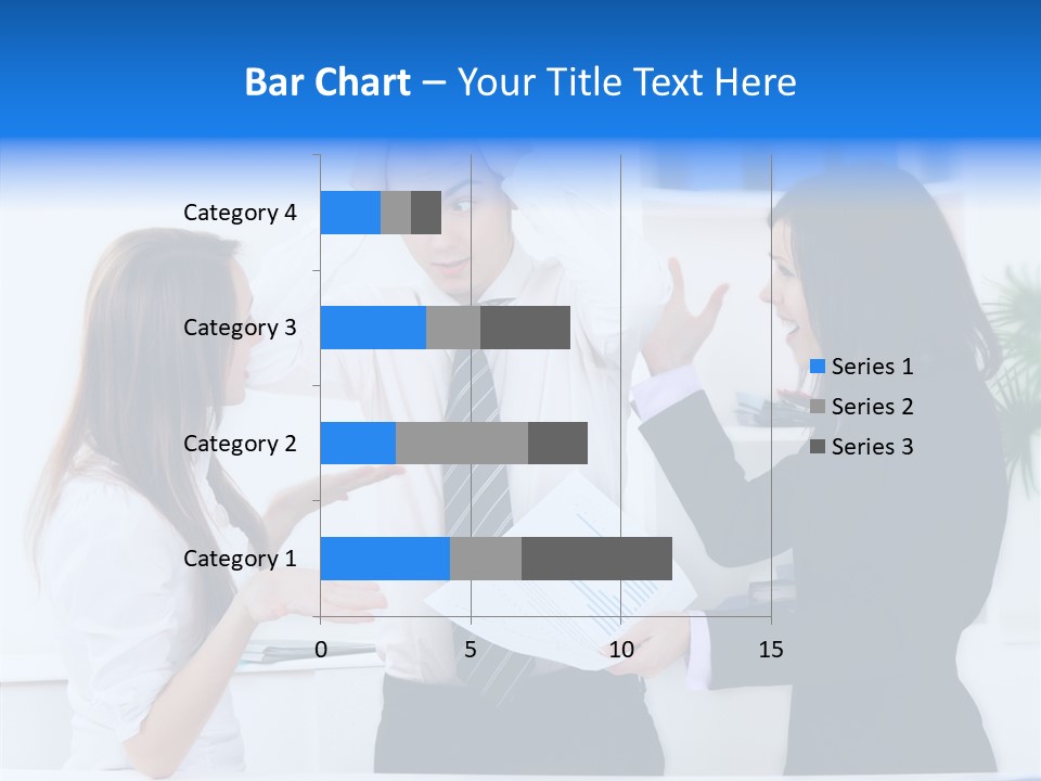 Executive Desk Problem PowerPoint Template