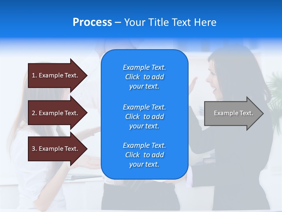 Executive Desk Problem PowerPoint Template