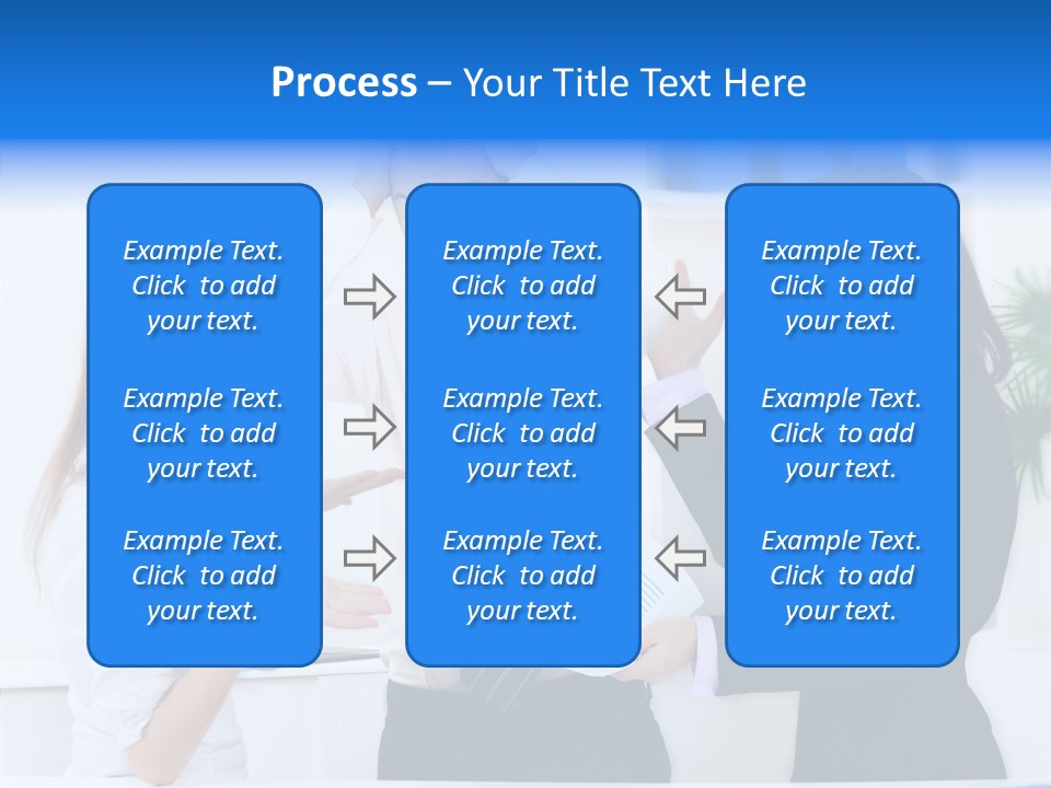 Executive Desk Problem PowerPoint Template