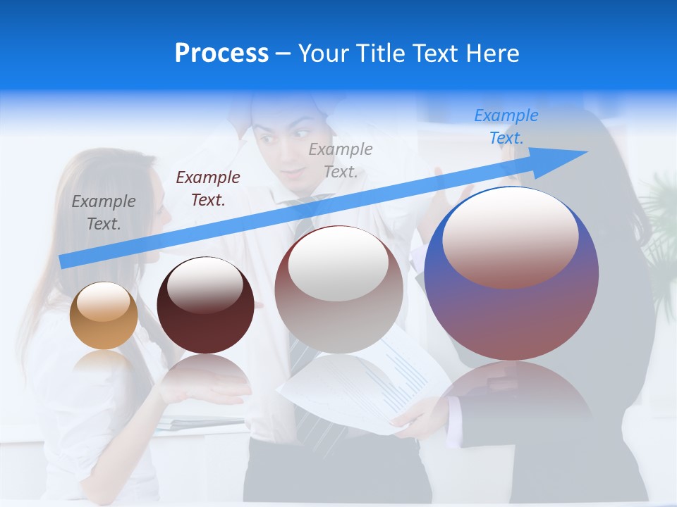 Executive Desk Problem PowerPoint Template
