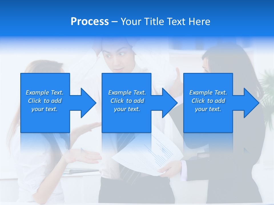 Executive Desk Problem PowerPoint Template
