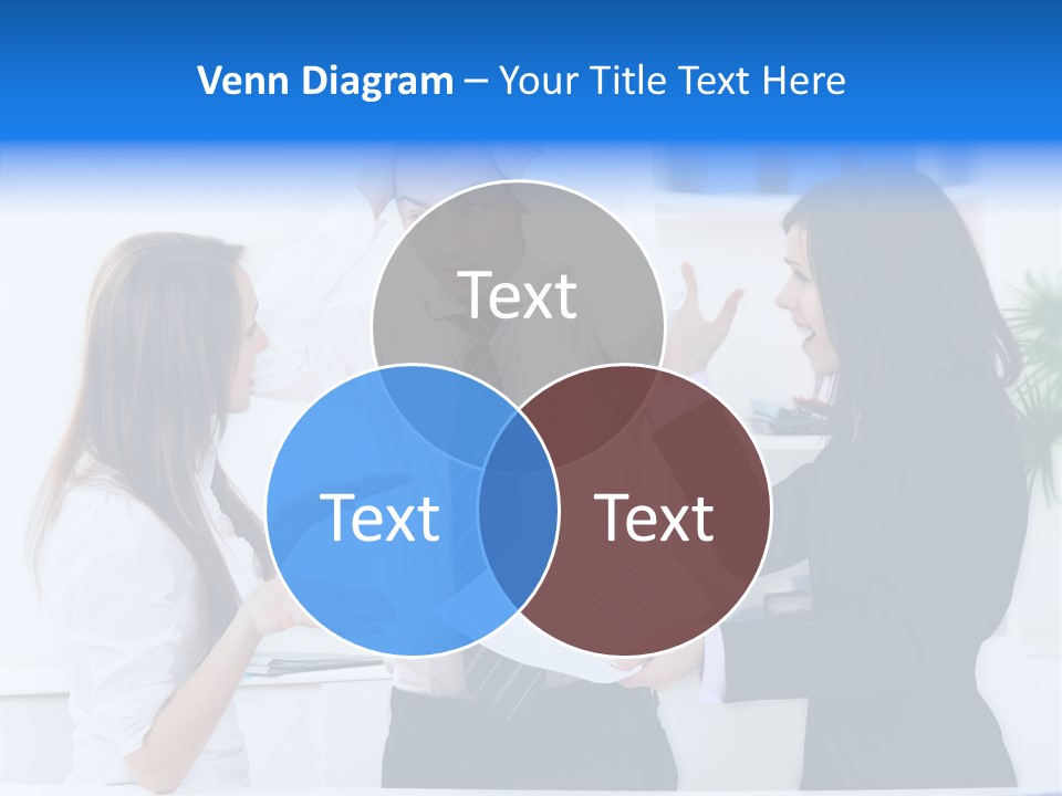 Executive Desk Problem PowerPoint Template