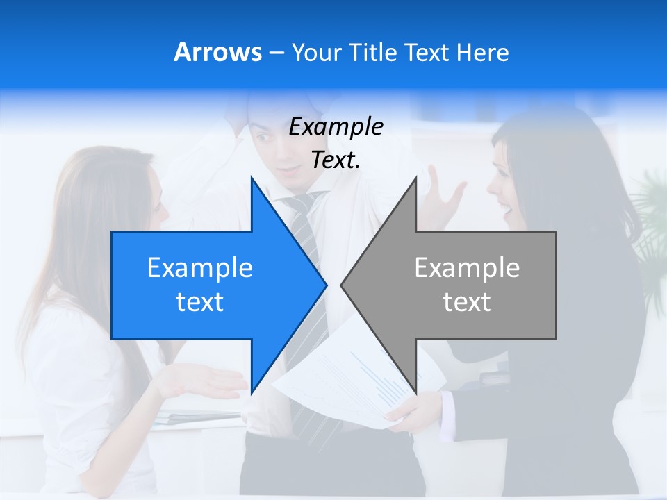 Executive Desk Problem PowerPoint Template
