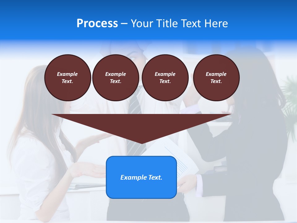 Executive Desk Problem PowerPoint Template