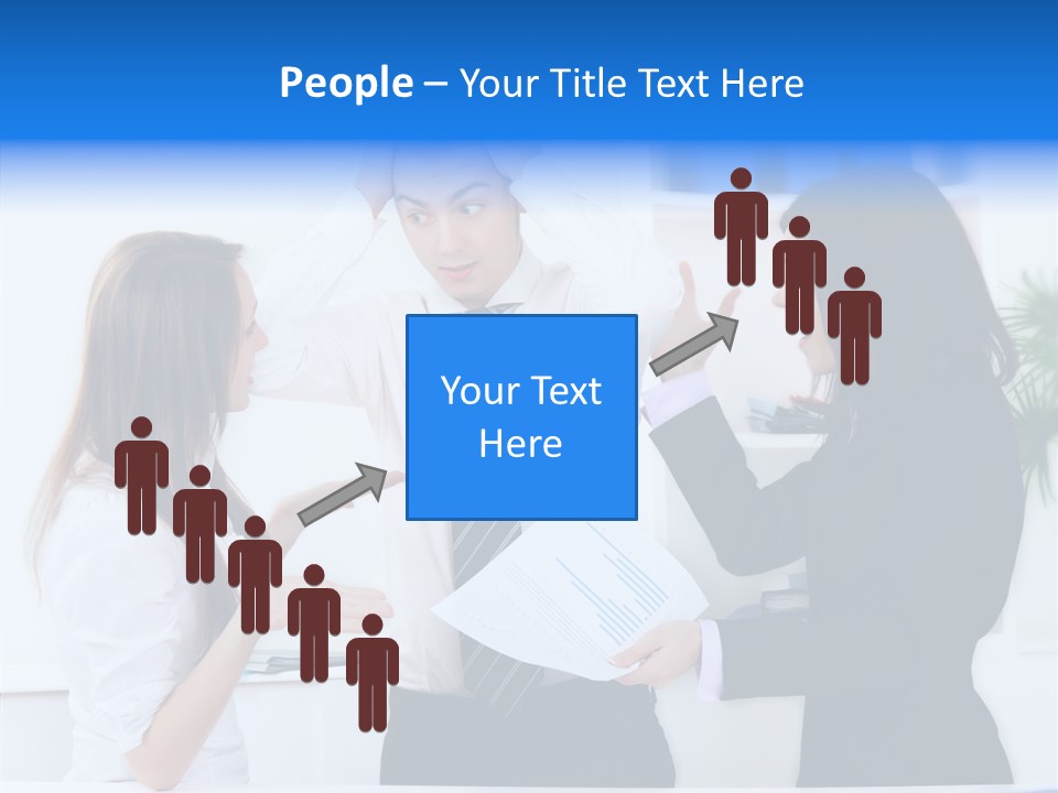 Executive Desk Problem PowerPoint Template