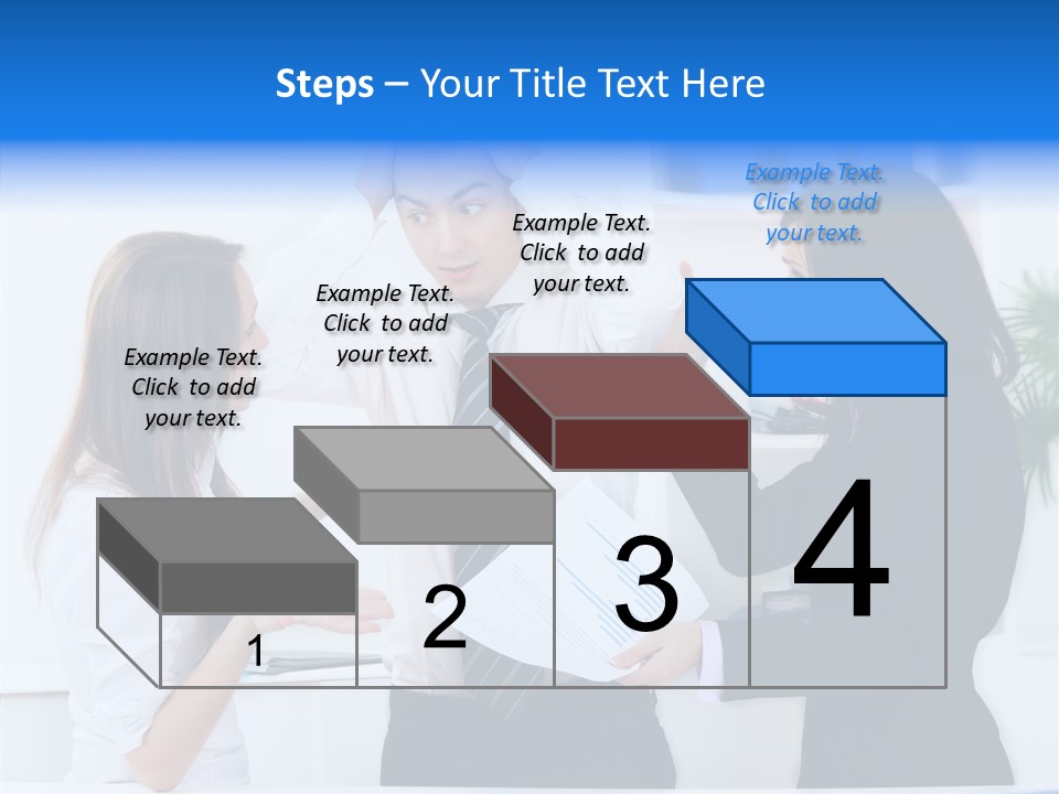 Executive Desk Problem PowerPoint Template