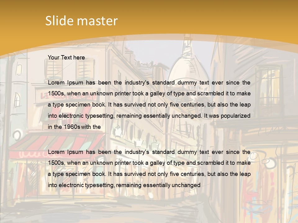 Built Structure Elegance PowerPoint Template
