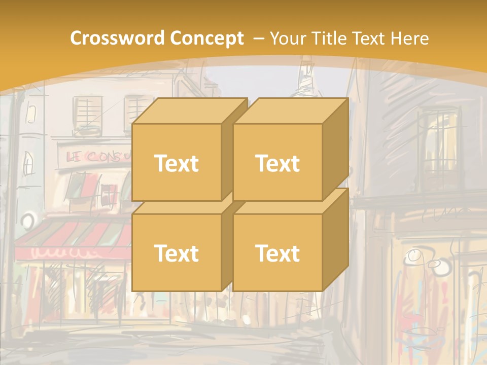 Built Structure Elegance PowerPoint Template