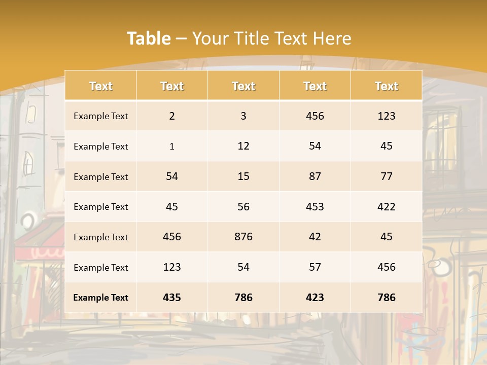 Built Structure Elegance PowerPoint Template
