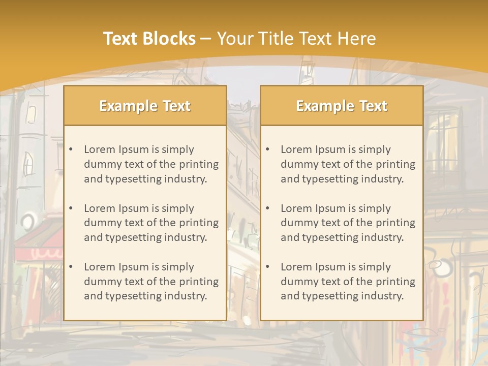 Built Structure Elegance PowerPoint Template