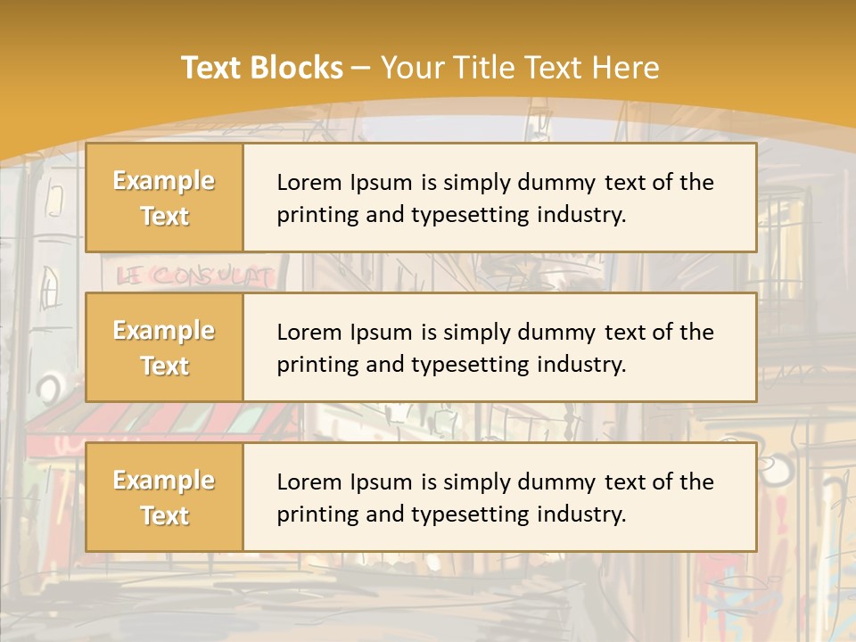 Built Structure Elegance PowerPoint Template