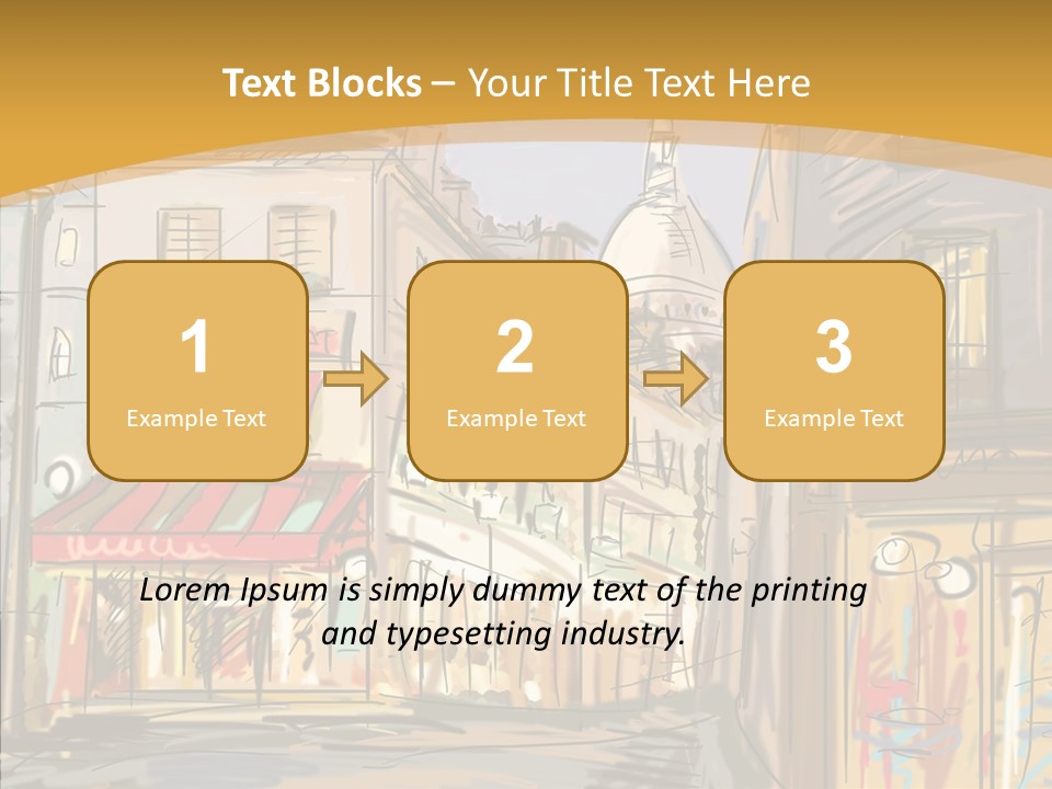 Built Structure Elegance PowerPoint Template