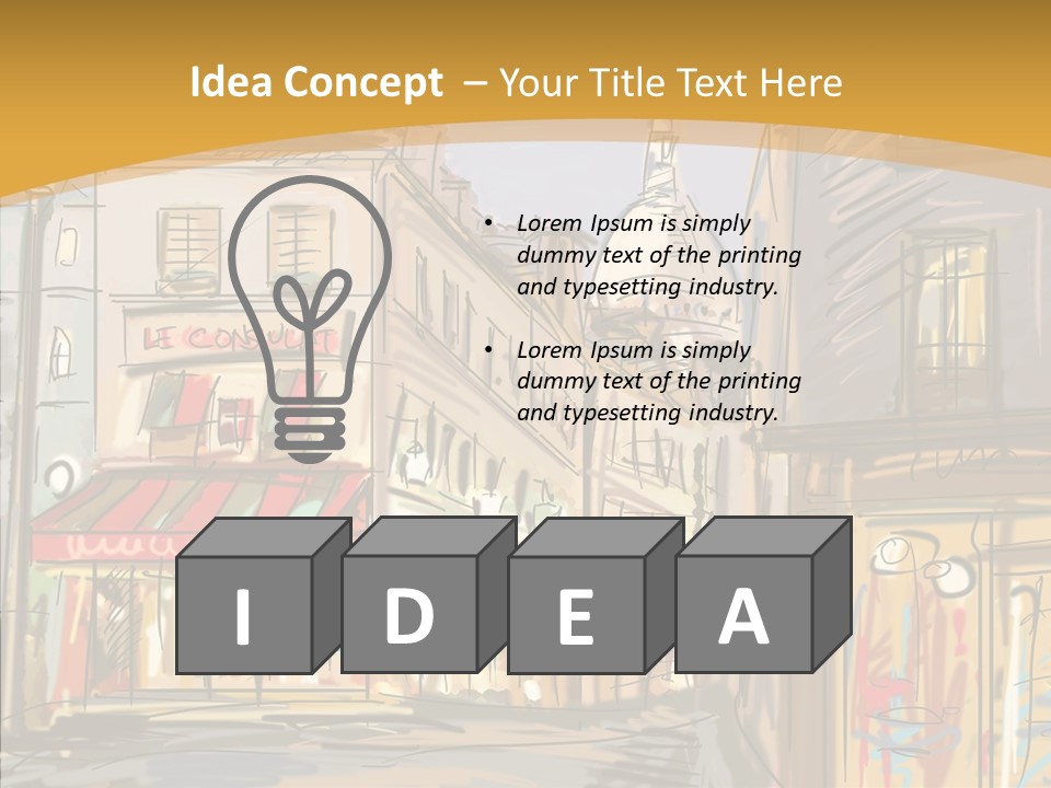 Built Structure Elegance PowerPoint Template