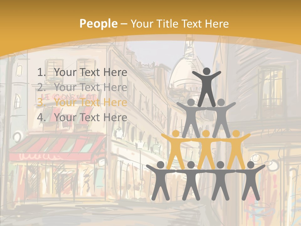 Built Structure Elegance PowerPoint Template