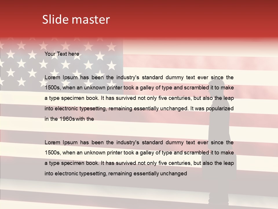 Vintage Person Agent PowerPoint Template