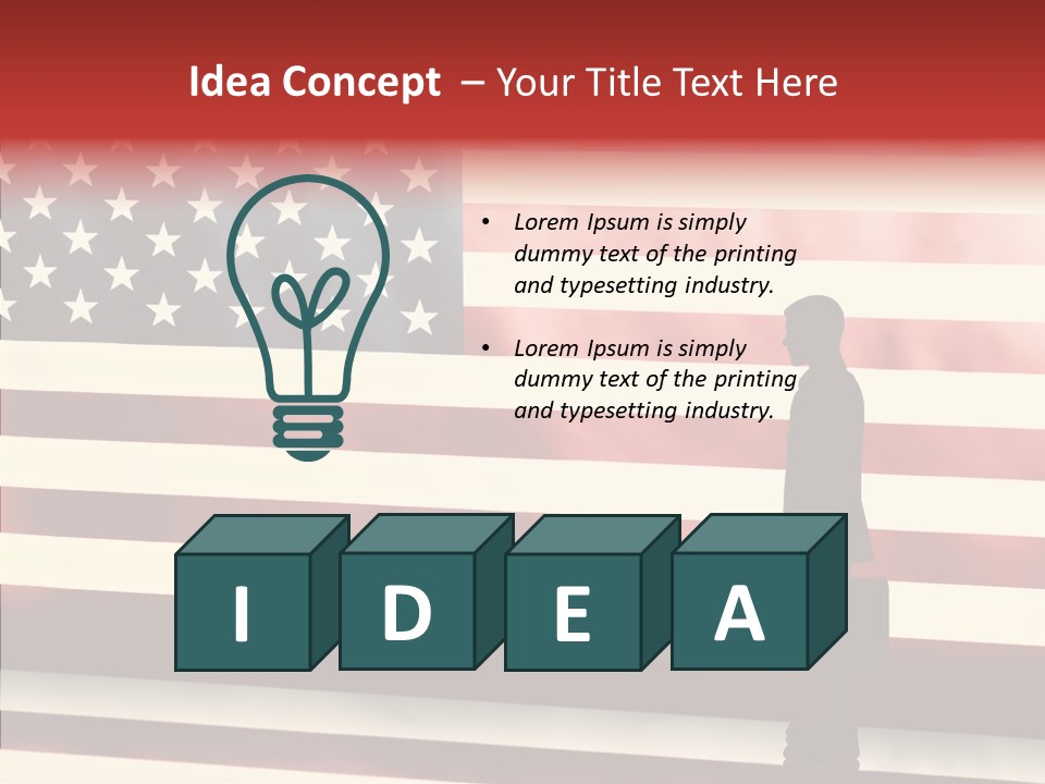 Vintage Person Agent PowerPoint Template