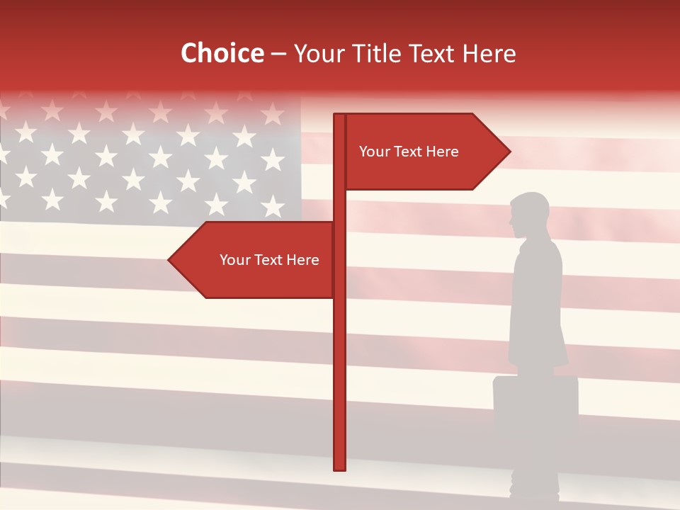 Vintage Person Agent PowerPoint Template