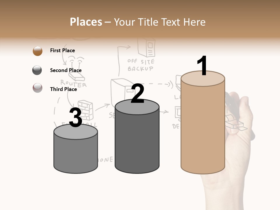 Human Women Suit PowerPoint Template