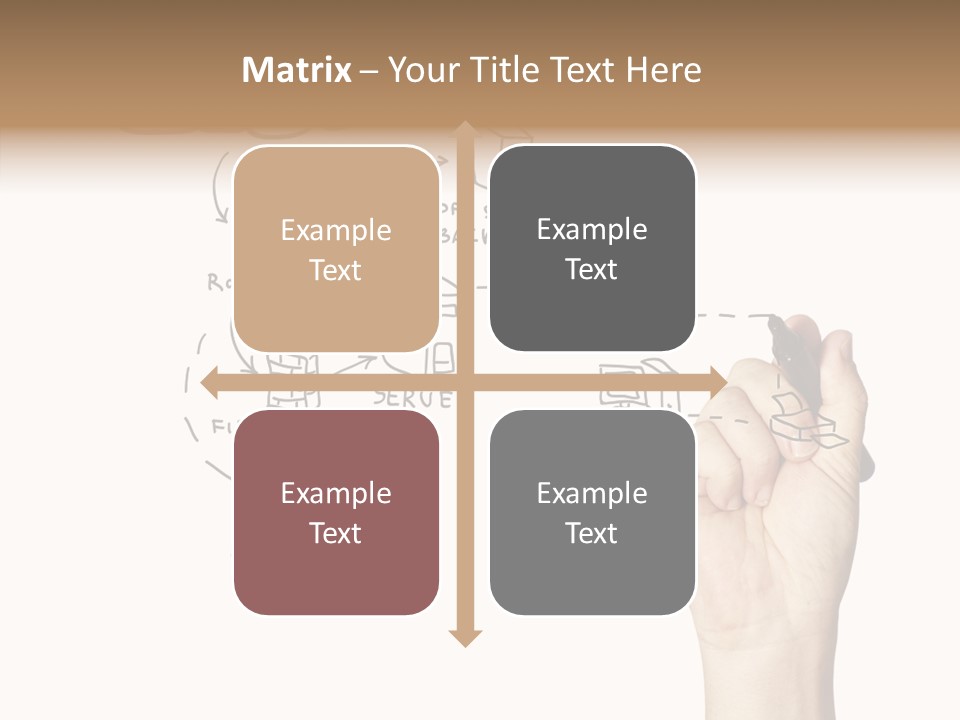 Human Women Suit PowerPoint Template