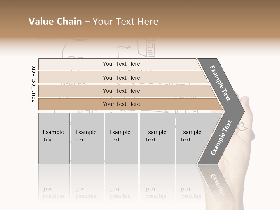 Human Women Suit PowerPoint Template
