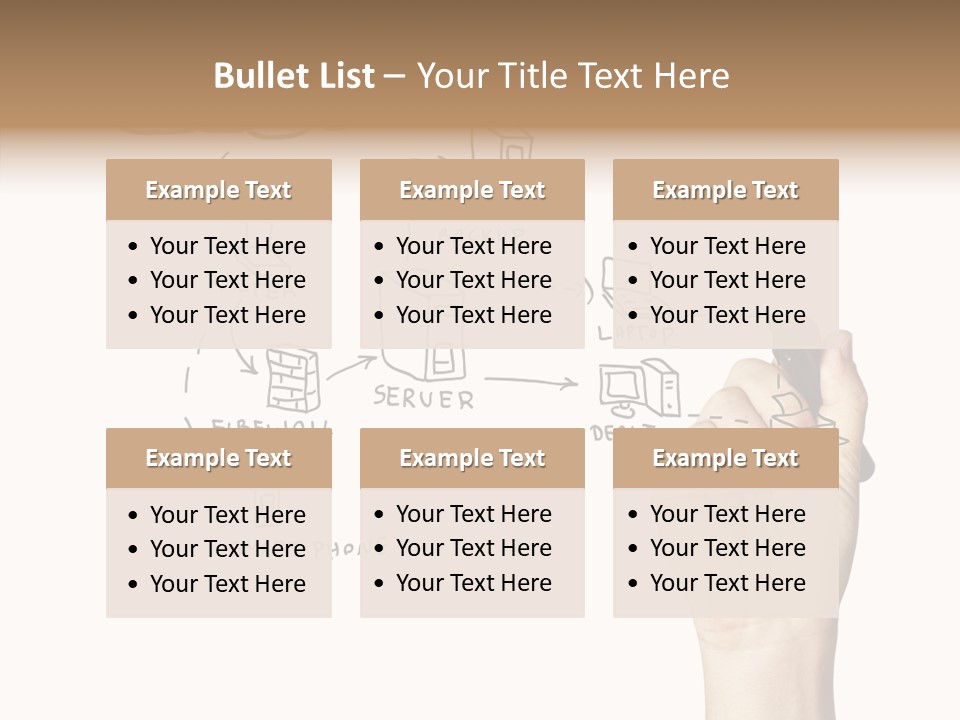 Human Women Suit PowerPoint Template