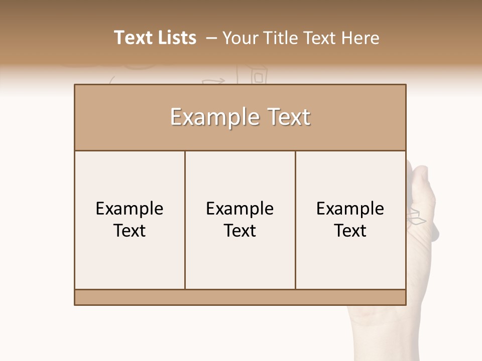 Human Women Suit PowerPoint Template