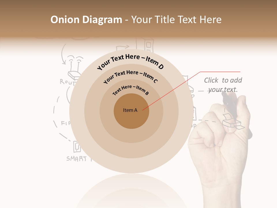 Human Women Suit PowerPoint Template