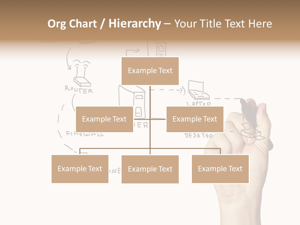 Human Women Suit PowerPoint Template