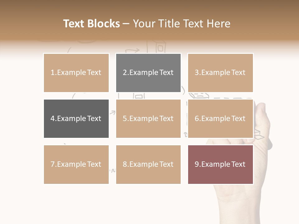 Human Women Suit PowerPoint Template