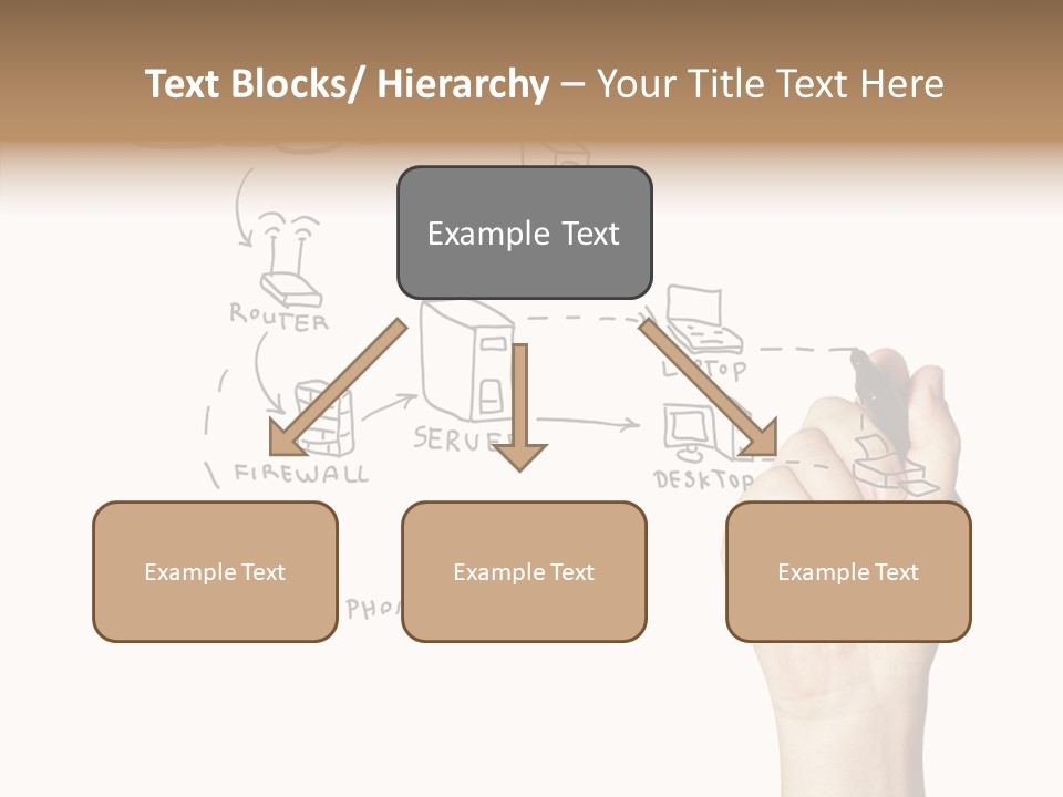 Human Women Suit PowerPoint Template
