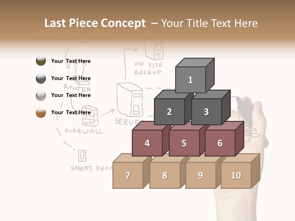 Human Women Suit PowerPoint Template