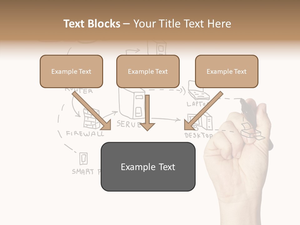 Human Women Suit PowerPoint Template