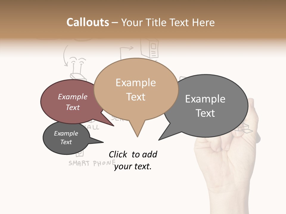 Human Women Suit PowerPoint Template