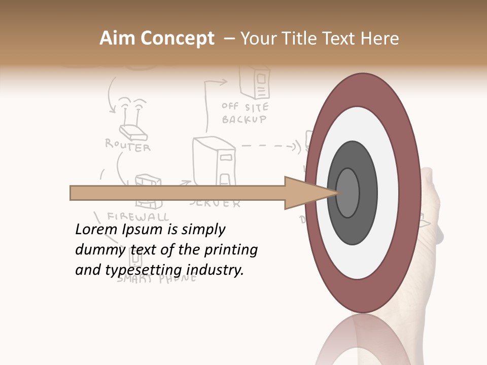 Human Women Suit PowerPoint Template