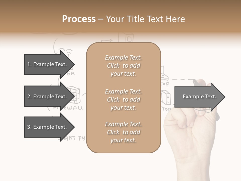 Human Women Suit PowerPoint Template