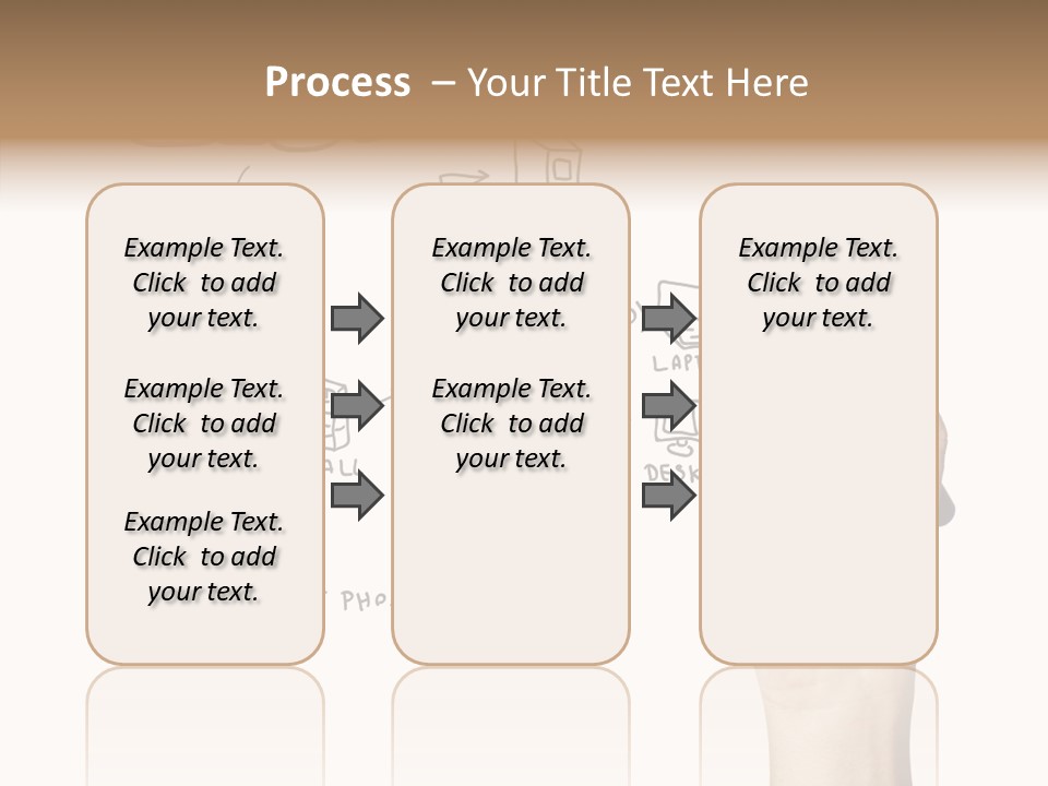 Human Women Suit PowerPoint Template