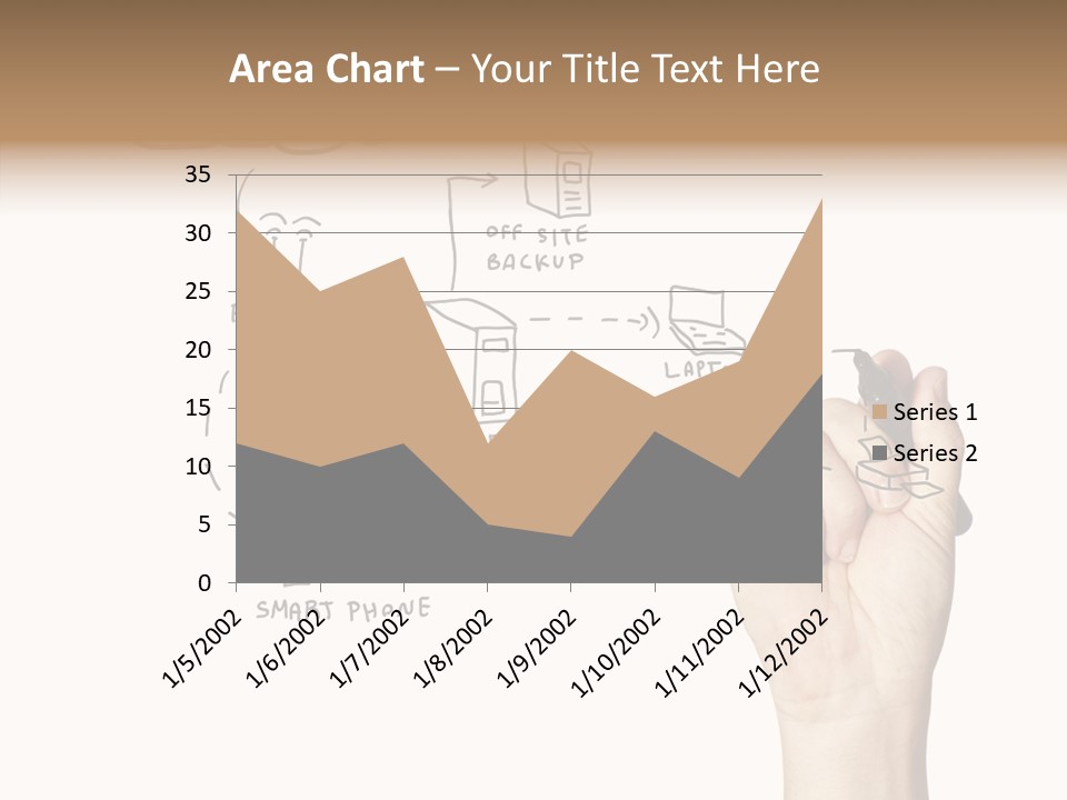 Human Women Suit PowerPoint Template