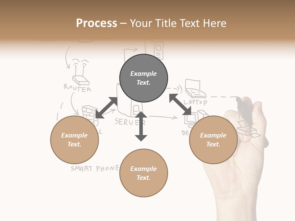 Human Women Suit PowerPoint Template