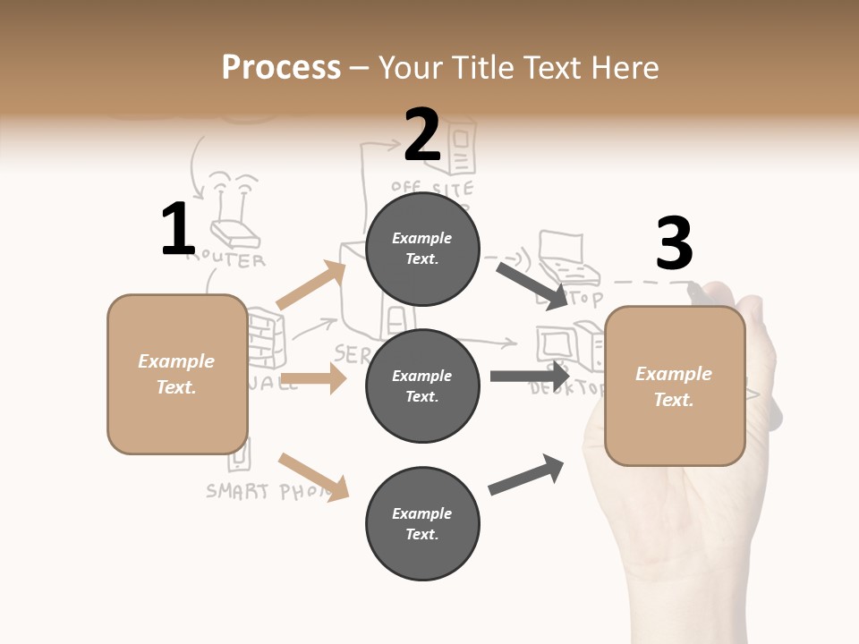 Human Women Suit PowerPoint Template