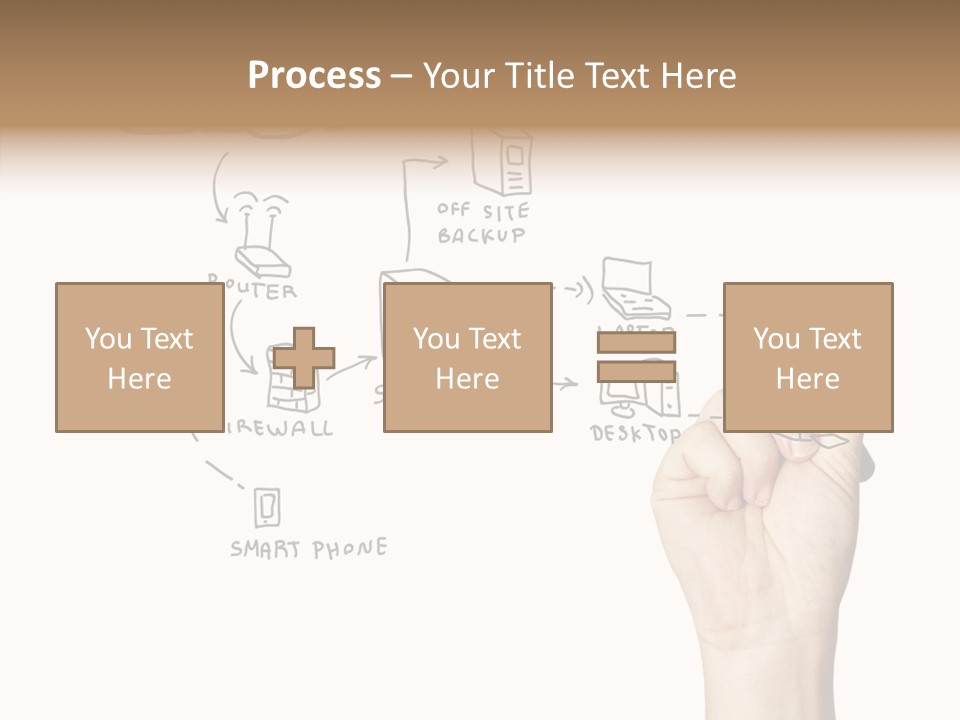 Human Women Suit PowerPoint Template