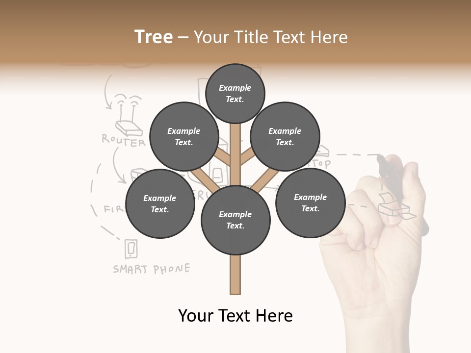 Human Women Suit PowerPoint Template