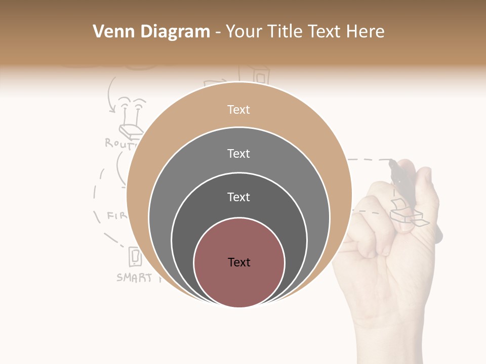 Human Women Suit PowerPoint Template