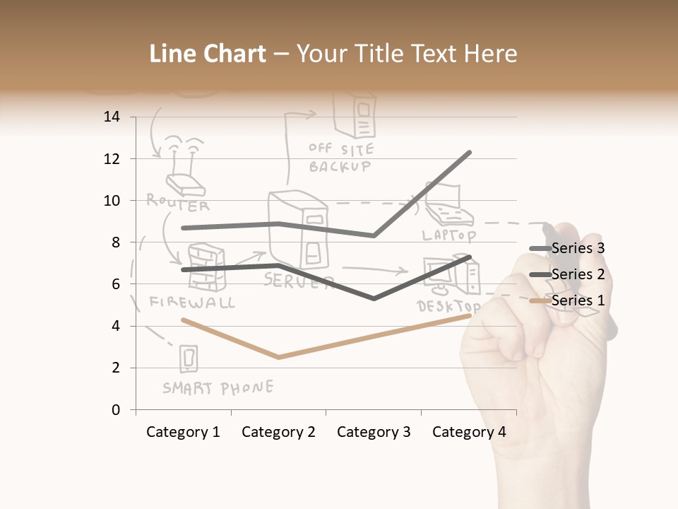 Human Women Suit PowerPoint Template