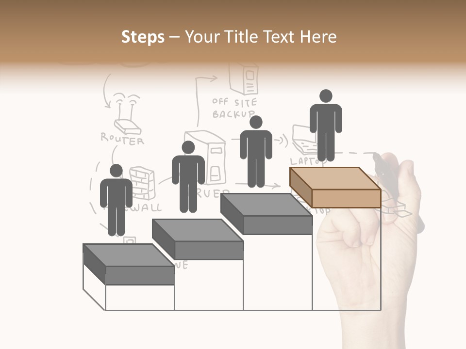 Human Women Suit PowerPoint Template