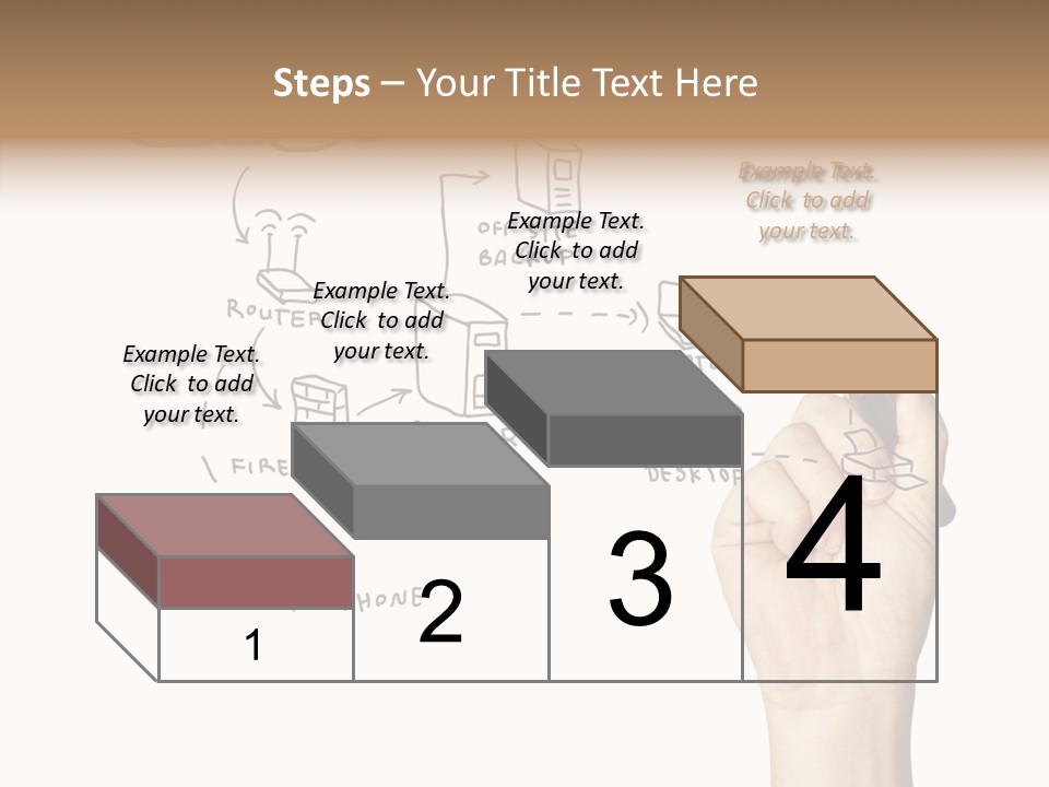 Human Women Suit PowerPoint Template