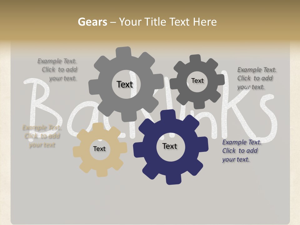 Backlink Content Design PowerPoint Template