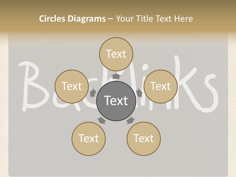 Backlink Content Design PowerPoint Template