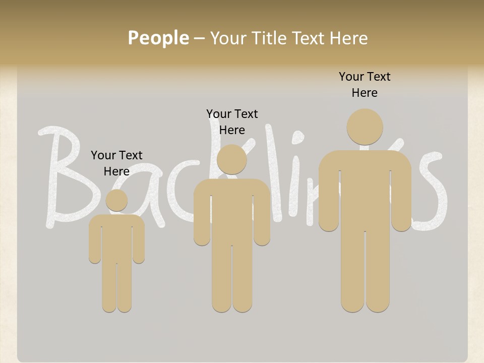 Backlink Content Design PowerPoint Template