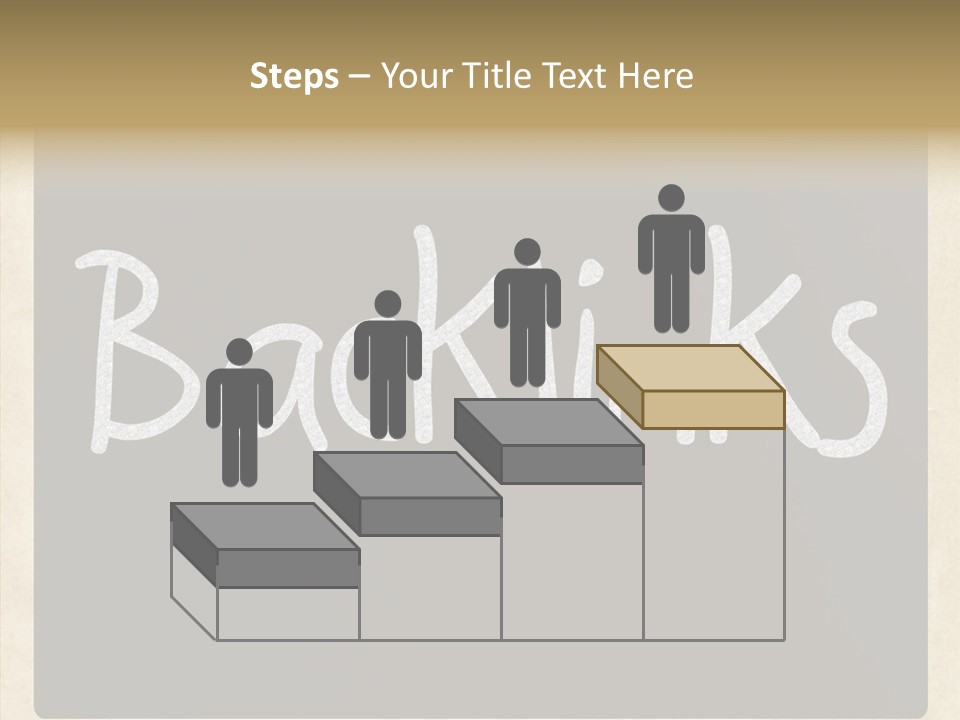 Backlink Content Design PowerPoint Template
